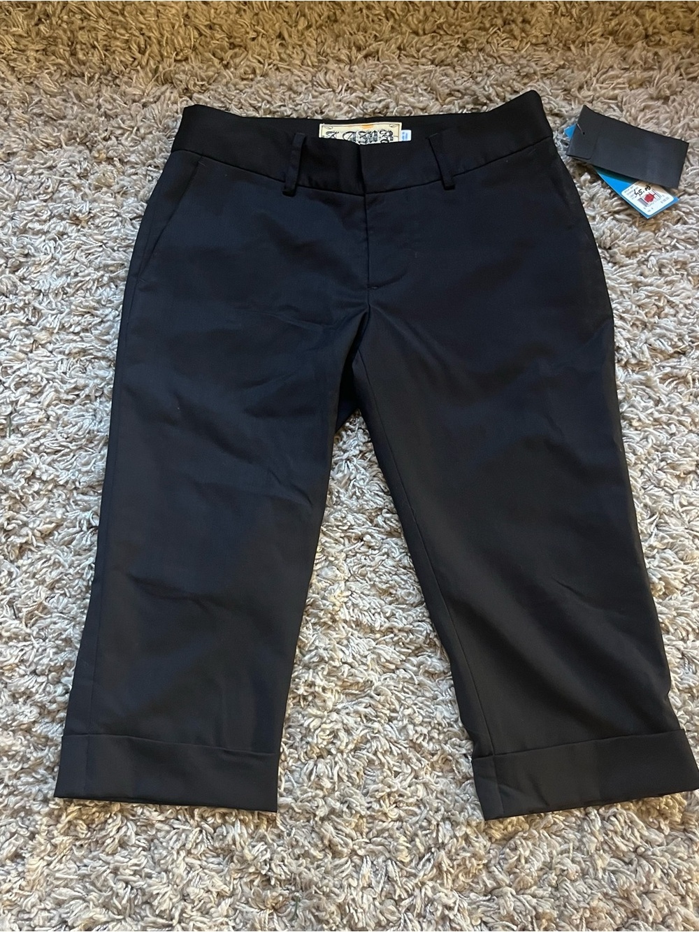 L.A.M.B Gwen Stefani Black Capris